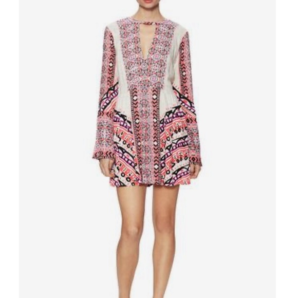 Free People Dresses & Skirts - Free People tunic dress tribal ikat boho pattern